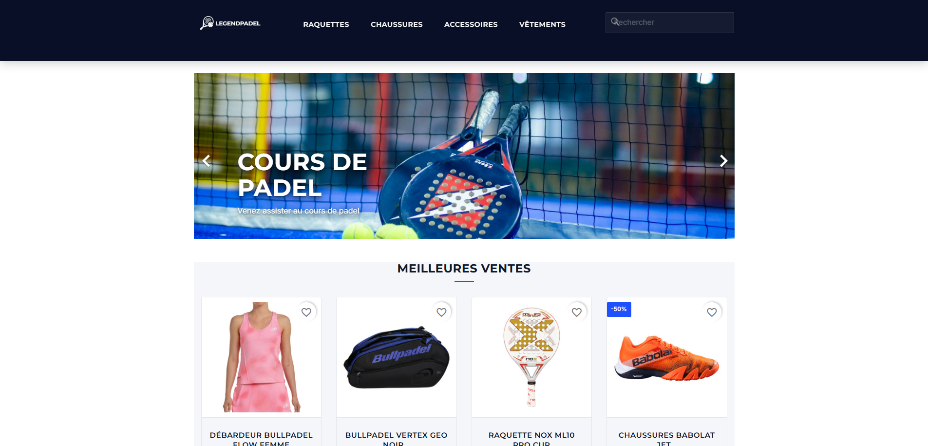 Prestashop Accueil